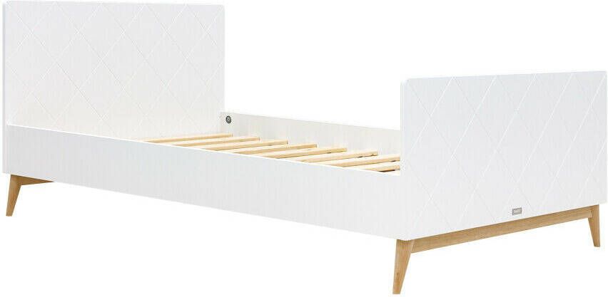 Bopita Twinbed Paris Wit Eiken 120 x 200 cm