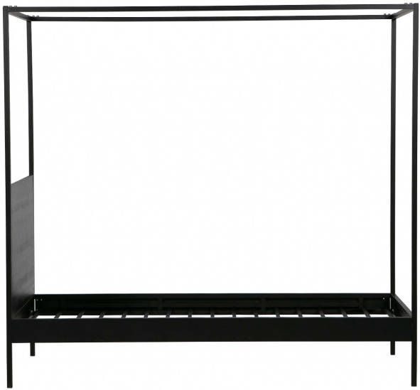 Trendhopper Dani hemelbed metaal zwart 90x200 cm