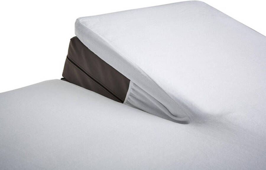 Beddinghouse Multifit Stretch Split topper Molton Hoeslaken lits jumeaux(180/200x200/220 Cm )