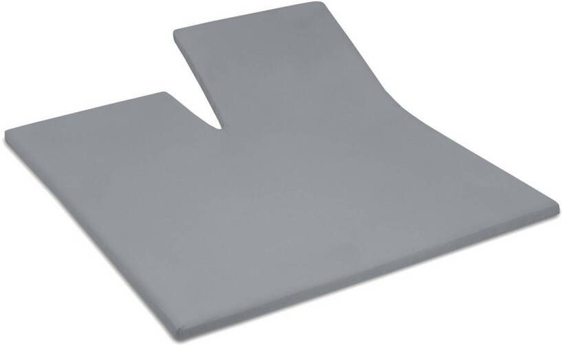 Damai Splittopper Single Split Hoeslaken Biologisch Katoen Satijn Grey 160x210cm