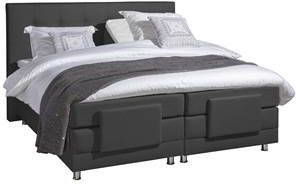 Anno 1588 Elektrische Boxspring Doha Pocketvering Antraciet 160x200 cm
