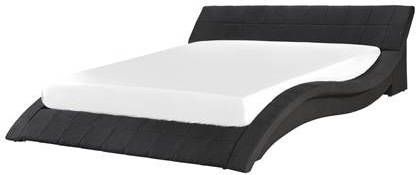 Beliani VICHY Bed zwart 180x200