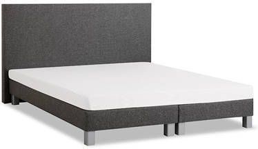 Beter Bed complete boxspring Box leeds vlak met bridge matras(140x200 cm )