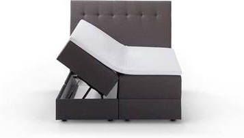 Beter Bed complete boxspring Opbergboxspring ted met topper premier foam(140x200 cm )
