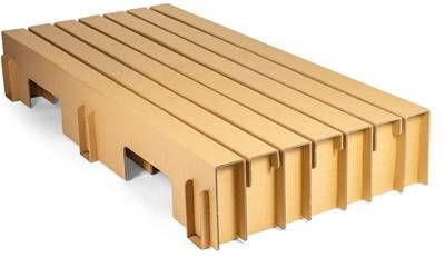 Beter Bed Select Paperbed Paper Bed met Easy Pocket matras 90 x 200 cm