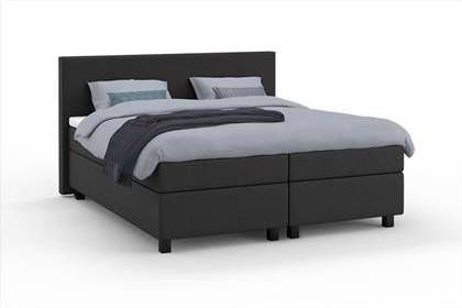 Karlsson bedden boxspring Autentik Tunn vlak met gestoffeerd matras