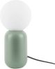 Leitmotiv Tafellampen Table Lamp Gala W. Glass Ball Groen online kopen