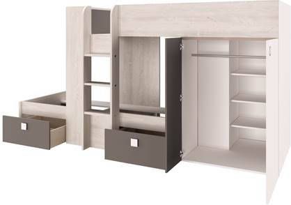 Rocky Maxim Stapelbed Antraciet