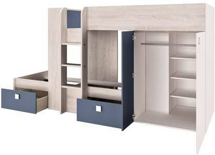 Rocky Maxim Stapelbed Blauw