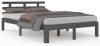 VidaXL Bedframe massief hout grijs 140x200 cm online kopen