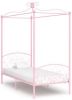 VidaXL Hemelbedframe metaal roze 90x200 cm online kopen