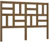 VidaXL Hoofdbord 141x4x104 cm massief grenenhout honingbruin online kopen