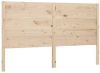 VidaXL Hoofdbord 206x4x100 cm massief grenenhout online kopen