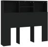 VidaXL Hoofdbordkast 120x19x103, 5 cm zwart online kopen