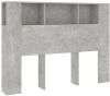 VidaXL Hoofdbordkast 140x18, 5x104, 5 cm betongrijs online kopen