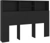 VidaXL Hoofdbordkast 140x19x103, 5 cm zwart online kopen