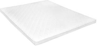 vidaXL Topmatras ei profiel 6 cm koudschuim 160x200 cm