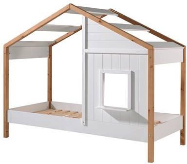 Vipack Kinderledikant Babs Bedhuis met lattenbodem, naar keuze onderbedlade