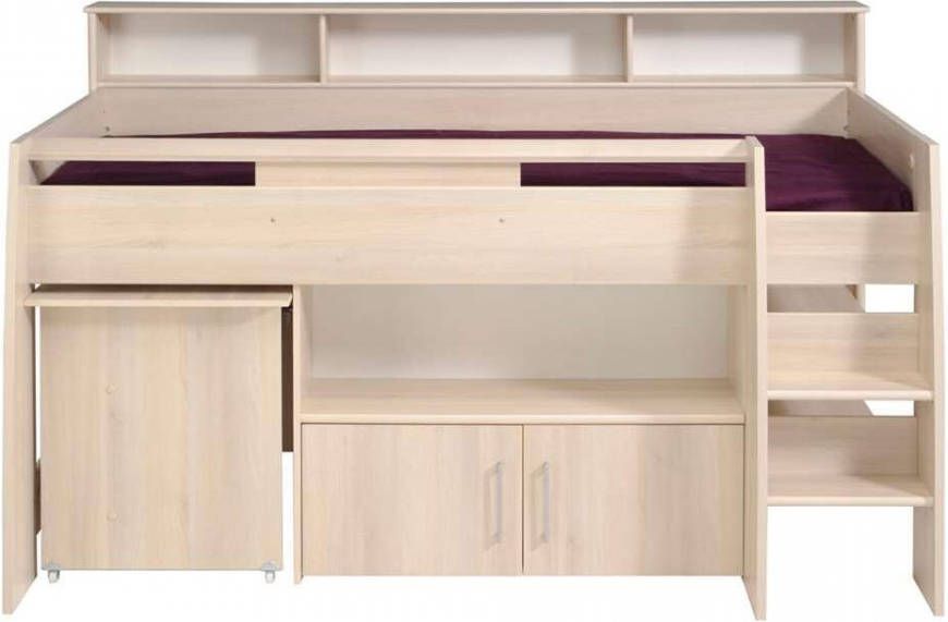 Leen Bakker Halfhoogslaper Kaj acacia 90x200 cm