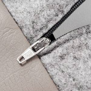 Bia Bed Bia Kunstleer Hoes Taupe 100 x 120 cm