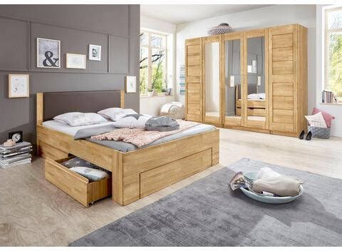 Home affaire Bed Bernett in 4 verschillende breedten.