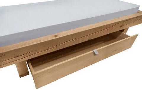 Home affaire Bedlade Ultima van massief, gebruikt hout met opzettelijke groeinerven, passend bij het bed "ultima"