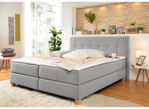 Home affaire Boxspring Calloway Boxspring in 4 kleuren, 5 breedten, 3 matrassoorten in 2 hardheden