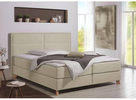 Home affaire Boxspring Caria in 5 breedten, 3 matrassen uitvoeringen, 2 hardheden, topmatras