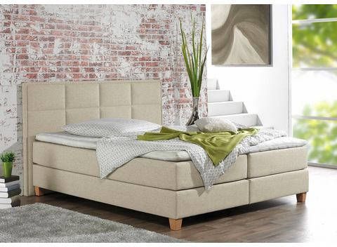 Home affaire Boxspring Casey in 5 breedten, 3 uitvoeringen, 2 hardheden, stiksels, topmatras