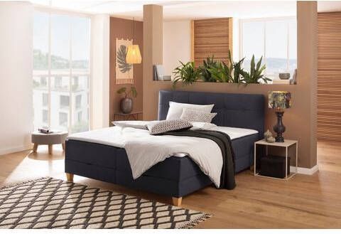 Home affaire Boxspring Lonrai in 2 matrassoorten en 4 kleuren