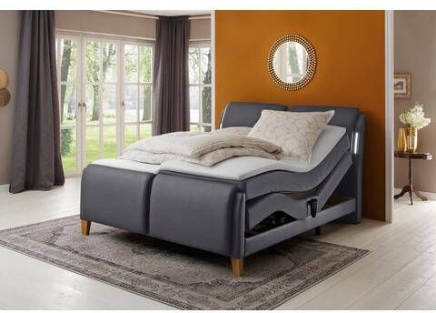 Home affaire Boxspring Messina2 Ligcomfort elektrisch verstelbaar