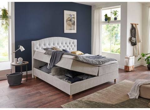 Home affaire Boxspring Piemont met bedkist en topmatras