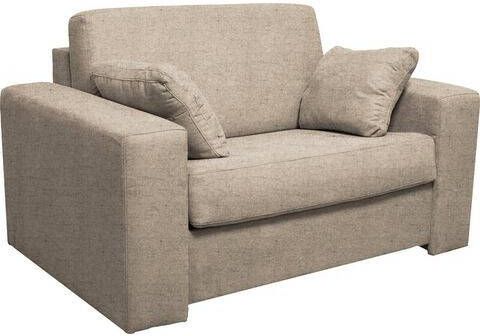 Home affaire Fauteuil Roma Bedfunctie, met vering, lattenbodem en echte matras. Om uit te klappen in hoge kwaliteit, Afmeting liggend ca 83x198 cm, met 2 sierkussen