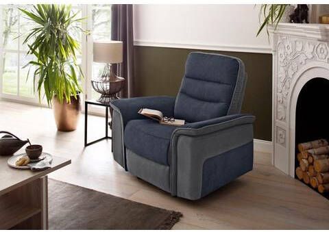 Home affaire Relaxfauteuil Maldini met elektrische relaxfunctie en usb stekkeraansluiting, breedte 109 cm
