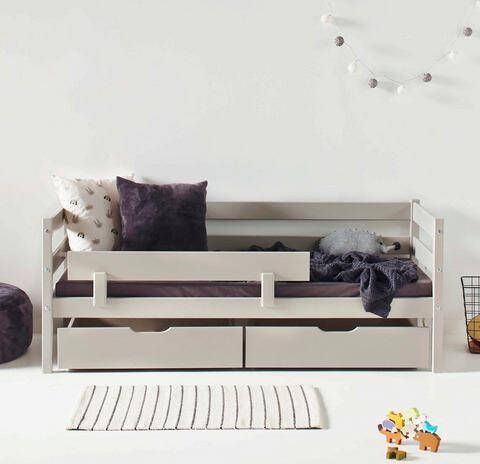 Hoppekids 1 persoonsledikant ECO Comfort Set met matras & accessoires, 7 kleuren(set )