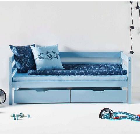 Hoppekids 1 persoonsledikant ECO Comfort Set met matras & accessoires, 7 kleuren(set )