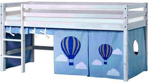 Hoppekids Hoogslaper Ballon met matras & gordijn, om te bouwen, 4 stijlen