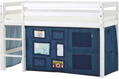 Hoppekids Hoogslaper Eco Dream met matras & gordijn, grote collectie