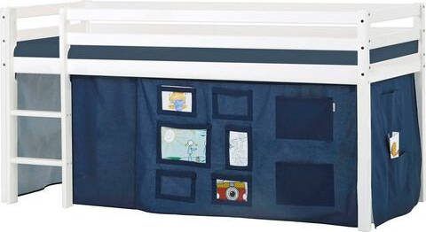 Hoppekids Hoogslaper Eco Dream met matras & gordijn, grote collectie