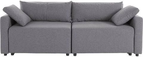 INOSIGN 2 zitsbank Marva 2 delig beide elementen uittrekbaar voor slaapfunctie, met bedkist