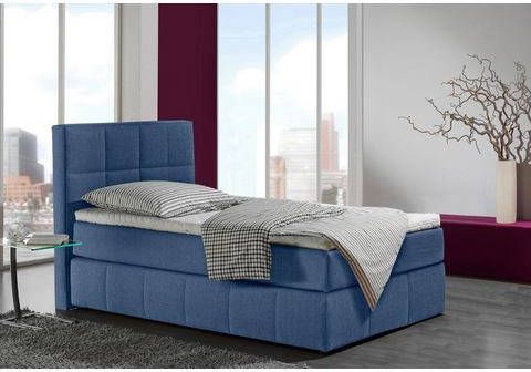 INOSIGN Boxspring Casano met fijne stiksels, in 3 matrassoorten, 2 hardheden en 5 kleuren
