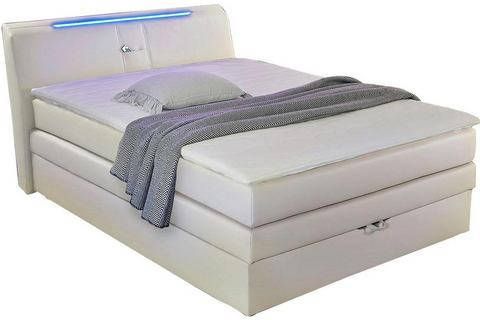 INOSIGN Boxspring Leonie met bedkist, rgb verlichting en topmatras