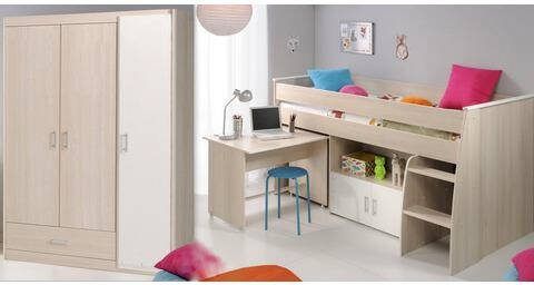 Parisot Tienerkamerset Charly(set, 2 stuks )