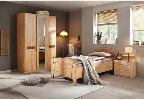 rauch Slaapkamerserie Sarah met bed 100x200 cm en 2 of 3 deurs kast(set, 4 stuks )