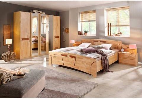 rauch Slaapkamerserie Sarah met bed 180x200 en 5 of 6 deurs kast(set, 4 stuks )