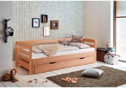 Relita Functioneel ledikant Emilia met lattenbodem, onderbedlade en lade op 180x200 cm
