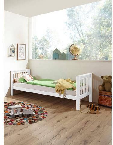 Relita Kinderbed Kick 1 persoons met lattenrol, beuken