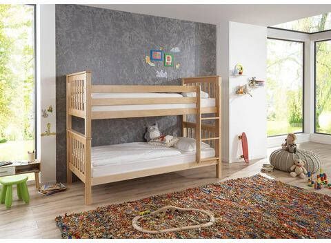 Relita Stapelbed Kick naar keuze met onderbedlade, beuken