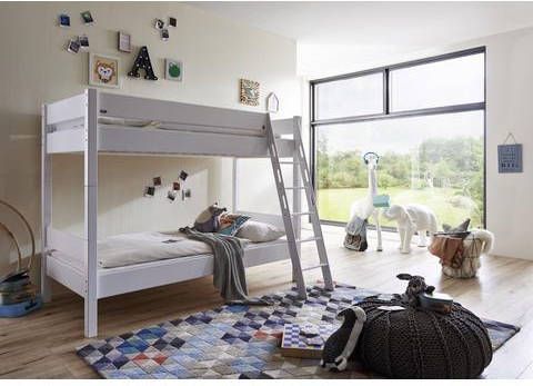 Relita Stapelbed met rolbodem, om te bouwen tot 2 1 persoonsbedden