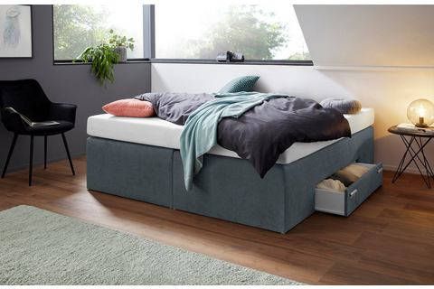 Westfalia Polsterbetten Boxspring met geïntegreerde lade, vrij plaatsbaar